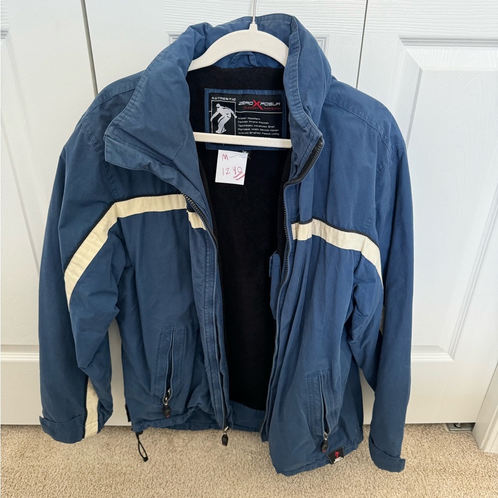 men’s thrifted vintage jacket